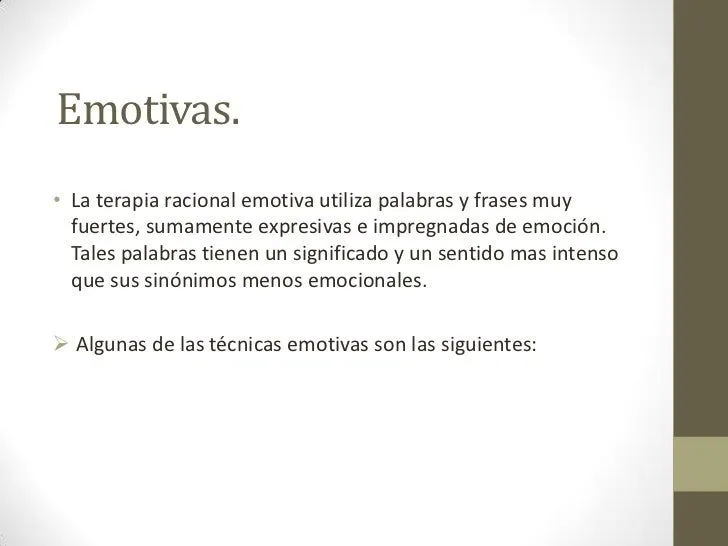 Teoría y tecnica de la terapia racional emotiva Teoría y tecnica de la terapia racional emotiva