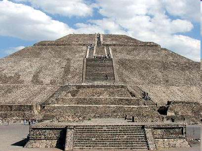 Teotihuacan ciudad sagrada maya Pirámide del Sol Culto y Sacrificios