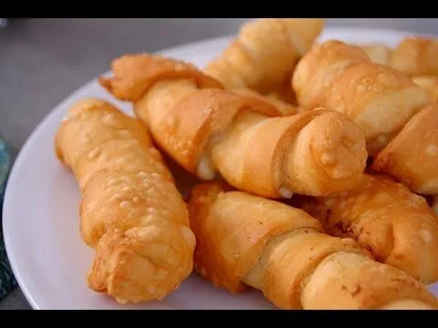 Como Hacer Tequeños con queso - YouTube