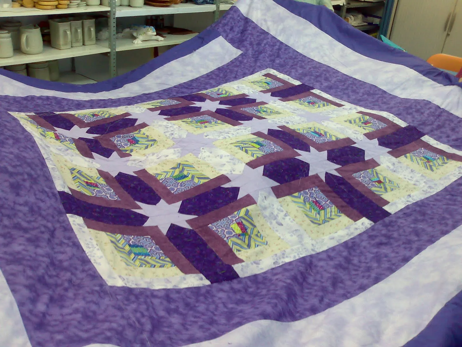 La Teranyina: Colcha Estrellas