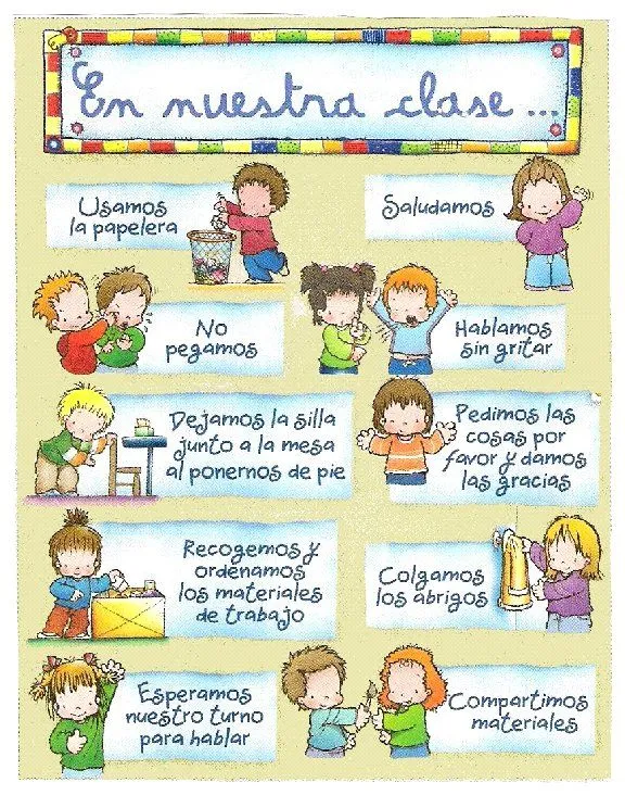 TERCER CICLO: NORMAS DE CONVIVENCIA