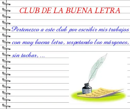 Tercero Taraguilla: Club de la buena letra