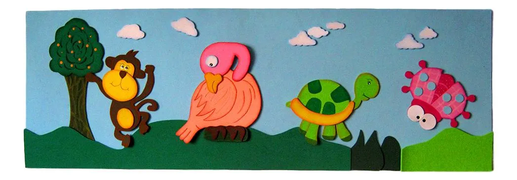 TereArte | Cenefas decorativas para el cuarto de los niños