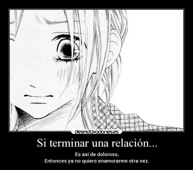 Si terminar una relación... | Desmotivaciones