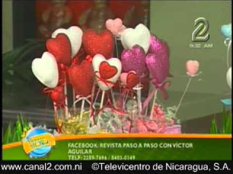 Arreglo Para San Valentin con Foamy. Moldes de Termoformado. Goma ...