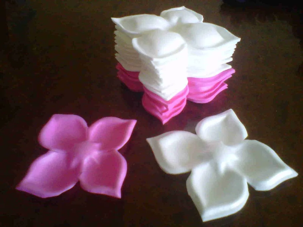 diademas flores foamy | Aprender manualidades es facilisimo. diademas flores foamy | Aprender manualidades es facilisimo.
