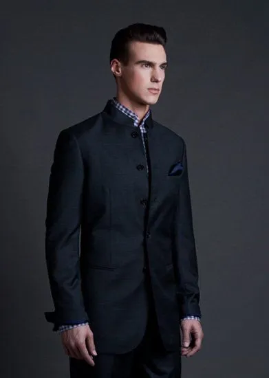 Ternos con Estilo Asiático - Cuello Mao ~ Elegantísimo Ternos con Estilo Asiático - Cuello Mao ~ Elegantísimo