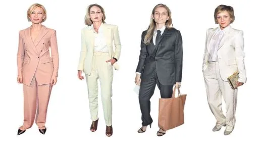 Ternos para mujer? El sastre se impone en la moda femenina ... Ternos para mujer? El sastre se impone en la moda femenina ...