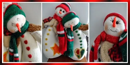 Ternuras de Cler: Muñecos de nieve enamoradosTernuras de Cler Ternuras de Cler: Muñecos de nieve enamoradosTernuras de Cler