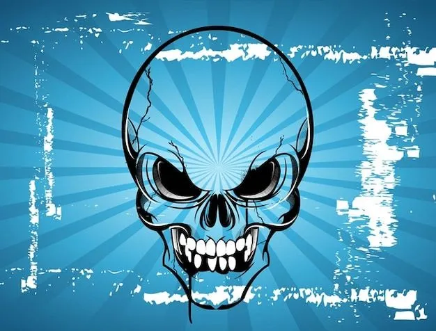 el terror de dibujos animados cráneo | Descargar Vectores gratis el terror de dibujos animados cráneo | Descargar Vectores gratis