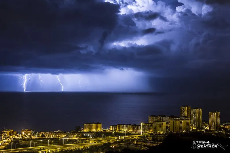 TeslaWeather: Tormenta en Barcelona, 3 de noviembre TeslaWeather: Tormenta en Barcelona, 3 de noviembre