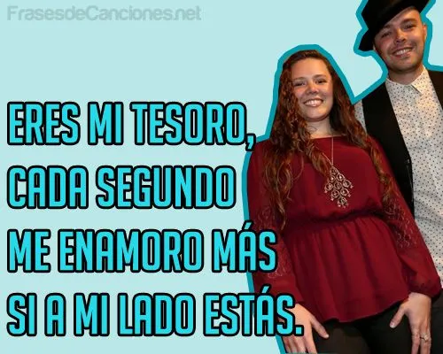 Eres ni tesoro, cada segundo me enamoro más si a mi lado estás ... Eres ni tesoro, cada segundo me enamoro más si a mi lado estás ...