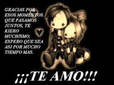 ERES MI TESORO VANESSA TE AMO - YouTube