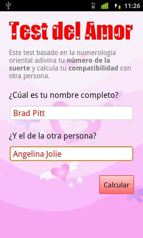 Test del amor - Aplicaciones de Android en Google Play