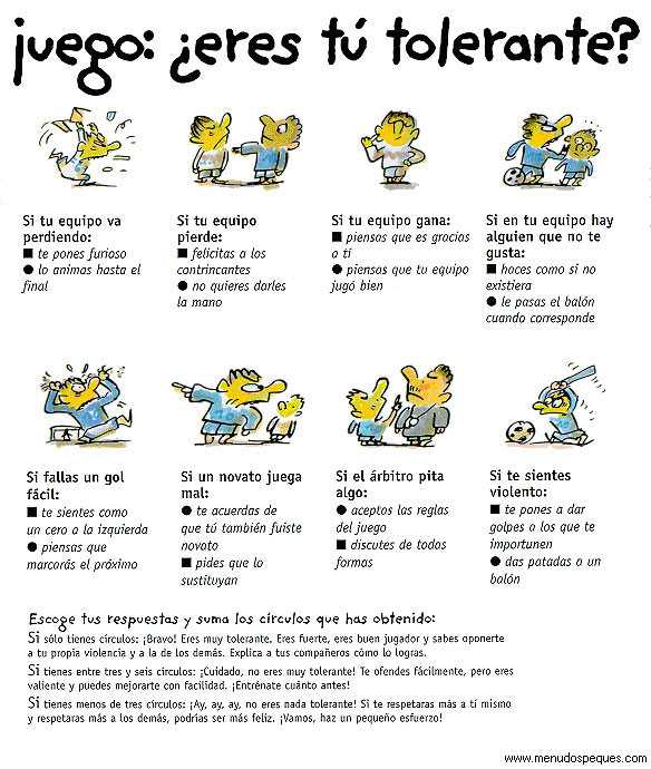 Test Infantil sobre la tolerancia 04