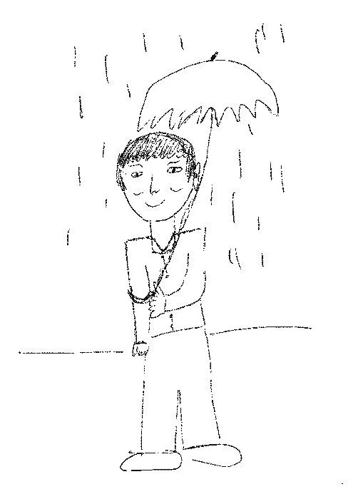 Test de psicología-personalidad, rorschach, hombre bajo la lluvia ... Test de psicología-personalidad, rorschach, hombre bajo la lluvia ...