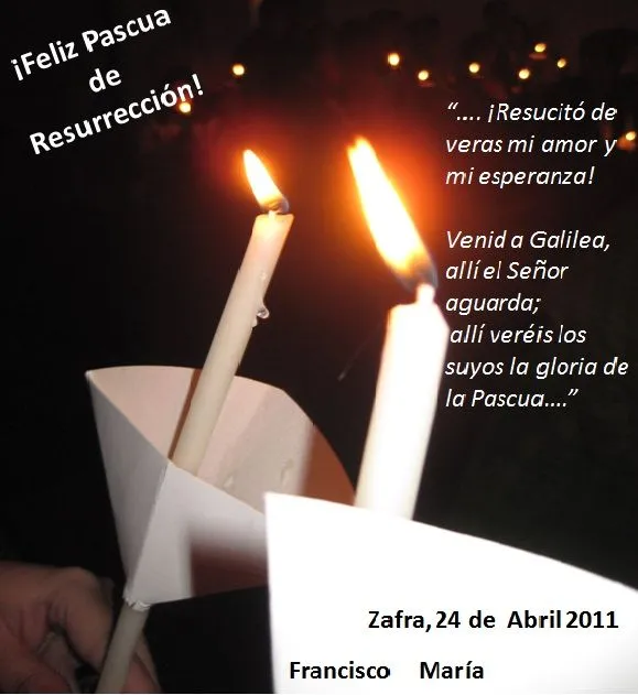 Testigos del Evangelio: ¡Feliz Pascua de Resurrección! Testigos del Evangelio: ¡Feliz Pascua de Resurrección!