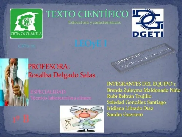 texto cientifico