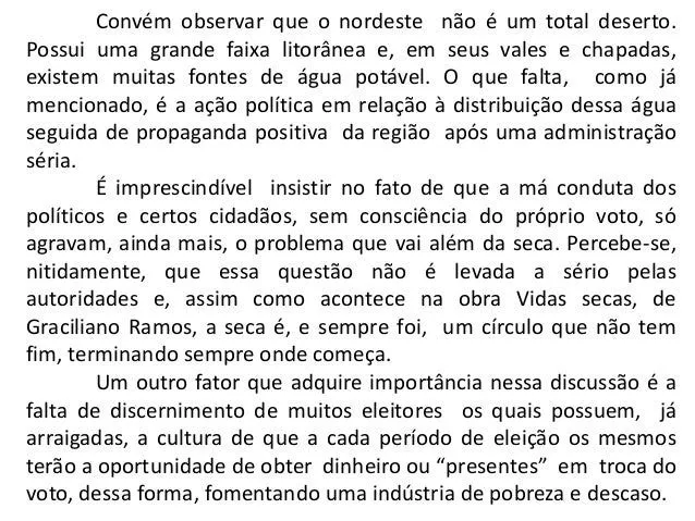 Texto dissertativo argumentativo