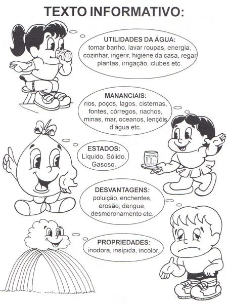 Texto informativo sobre a água | Construindo Futuros Texto informativo sobre a água | Construindo Futuros