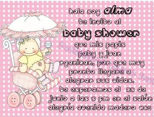 Dedicatoria a una tarjeta de invitación para un baby shower - Imagui Dedicatoria a una tarjeta de invitación para un baby shower - Imagui