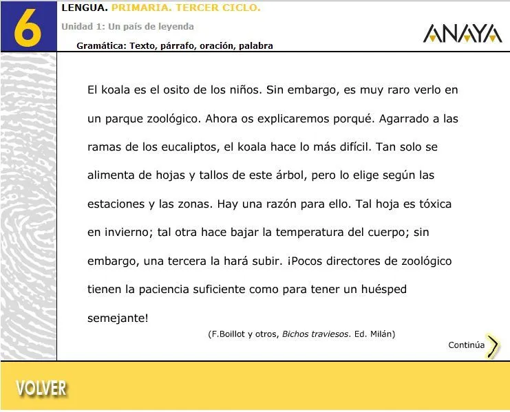 TEXTO,PÁRRAFO,ORACIÓN Y PALABRA | JUGANDO Y APRENDIENDO