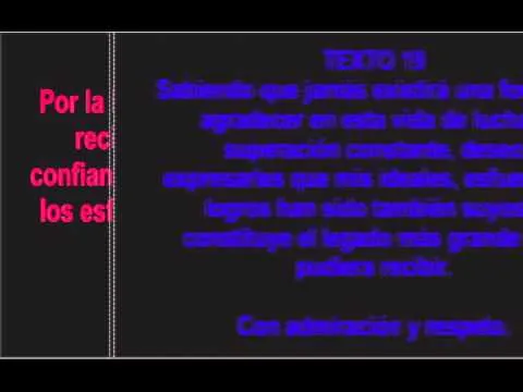 TEXTOS DE AGRADECIMIENTOS GRADUACIONES YAHOO.mpg - YouTube