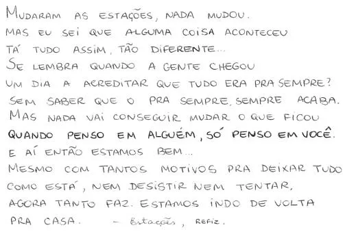 Texto de amor tumblr - Imagui