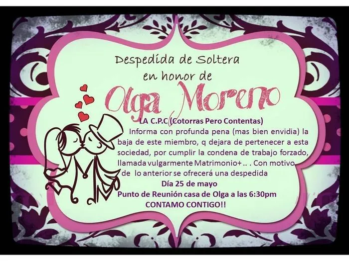 Mis invitaciones a la despedida :) - Foro Antes de la boda - bodas ... Mis invitaciones a la despedida :) - Foro Antes de la boda - bodas ...