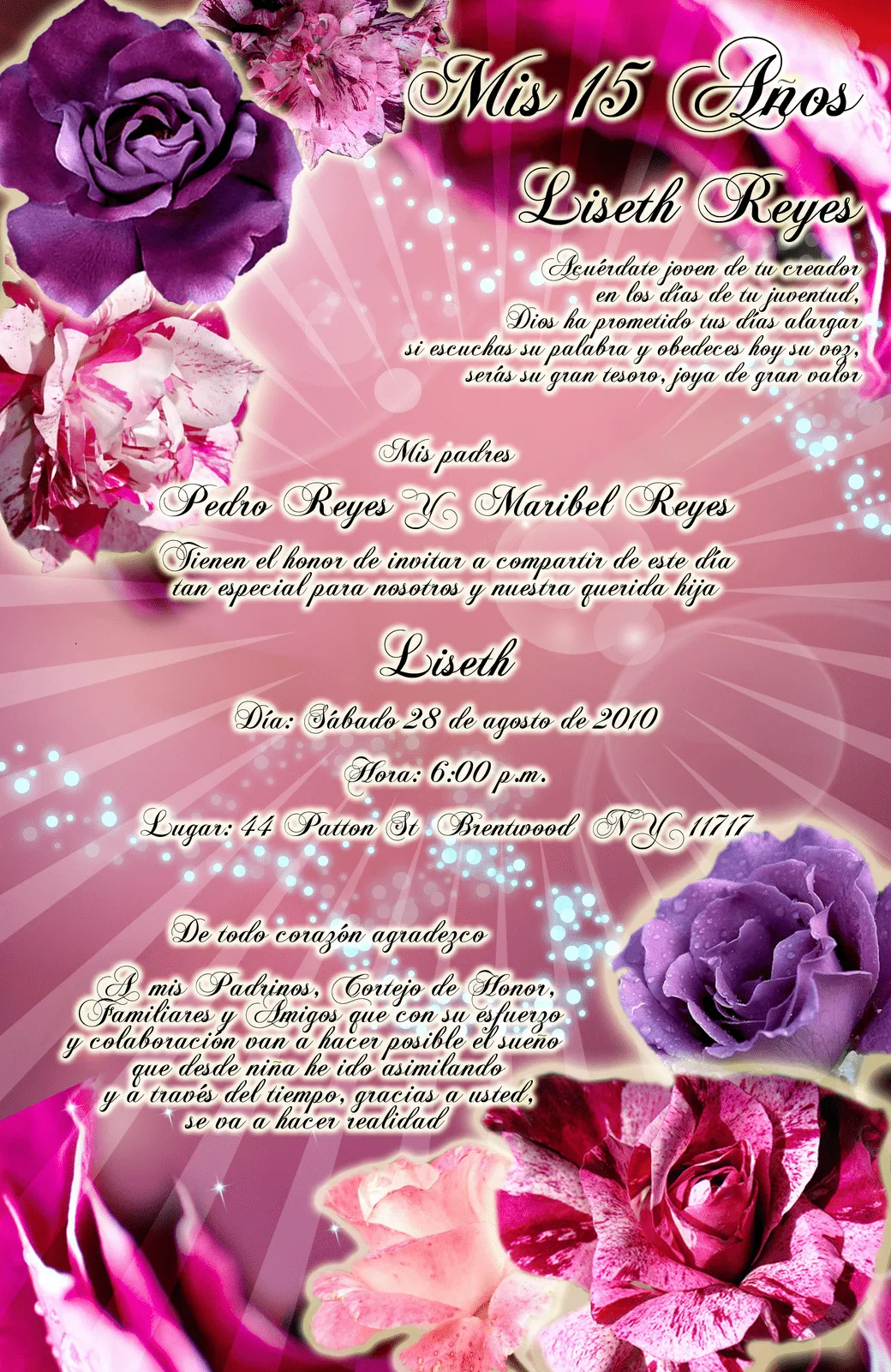 textos para invitaciones princesa 3 años - ALOjamiento de IMágenes