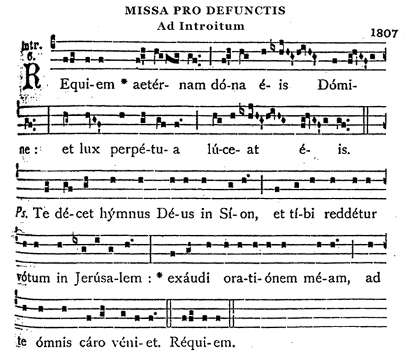 TEXTOS Y TEMAS GREGORIANOS DEL PROPIO DE LA MISA DE DIFUNTOS ...