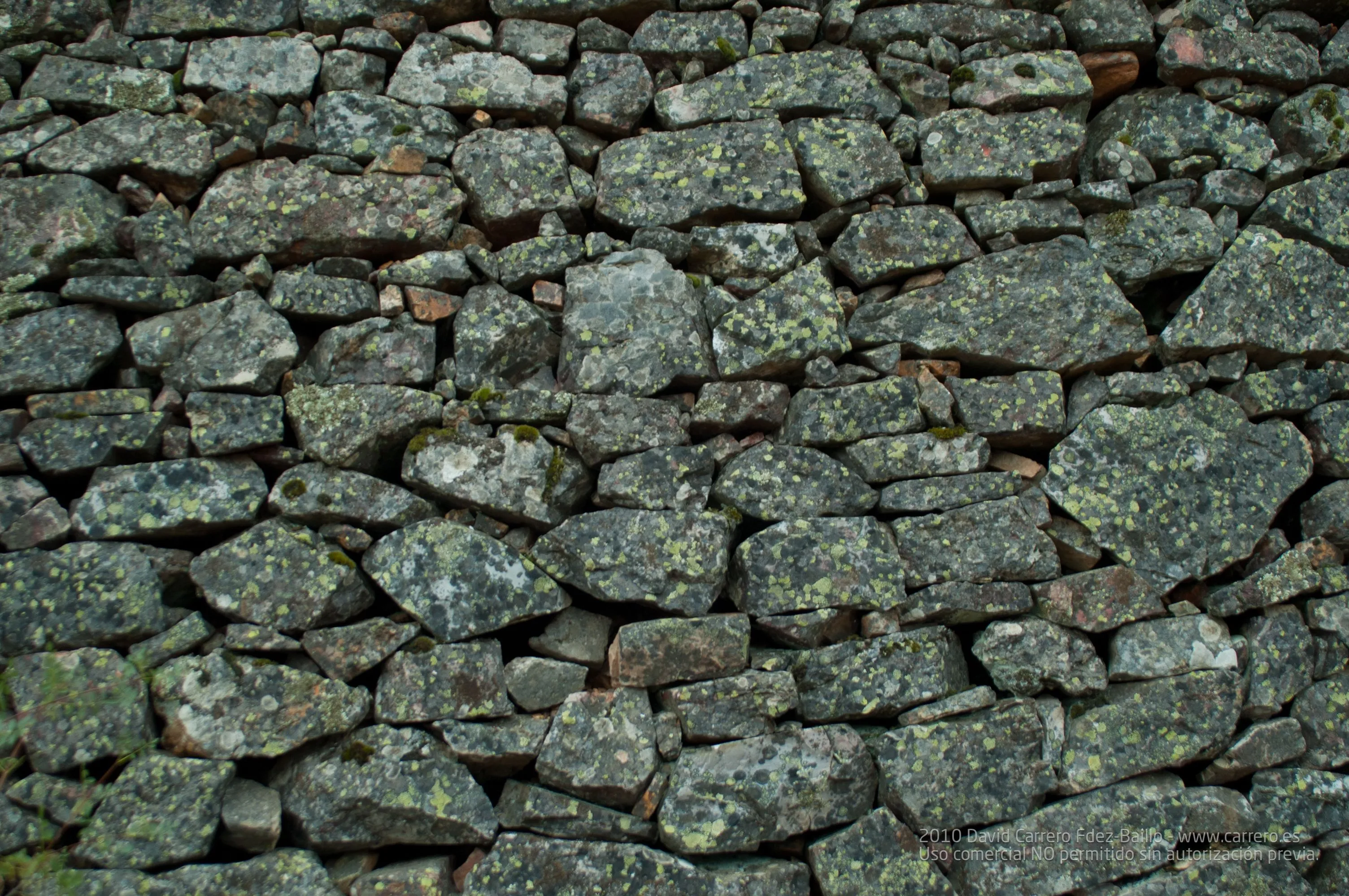 Textura de piedras en ruta del boquerón en Cabañeros. Fin de ... Textura de piedras en ruta del boquerón en Cabañeros. Fin de ...