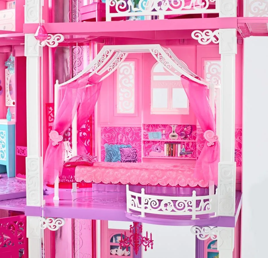 That's a lotta pink: Peek at Barbie's new Dreamhouse