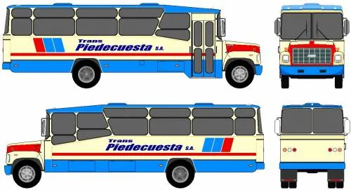 The-Blueprints.com - Blueprints > Buses > Various Buses ...