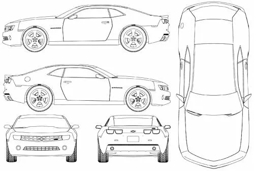 The-Blueprints.com - Blueprints > Coches > Chevrolet > Chevrolet ...