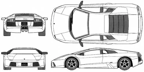 The-Blueprints.com - Blueprints > Coches > Lamborghini ... The-Blueprints.com - Blueprints > Coches > Lamborghini ...