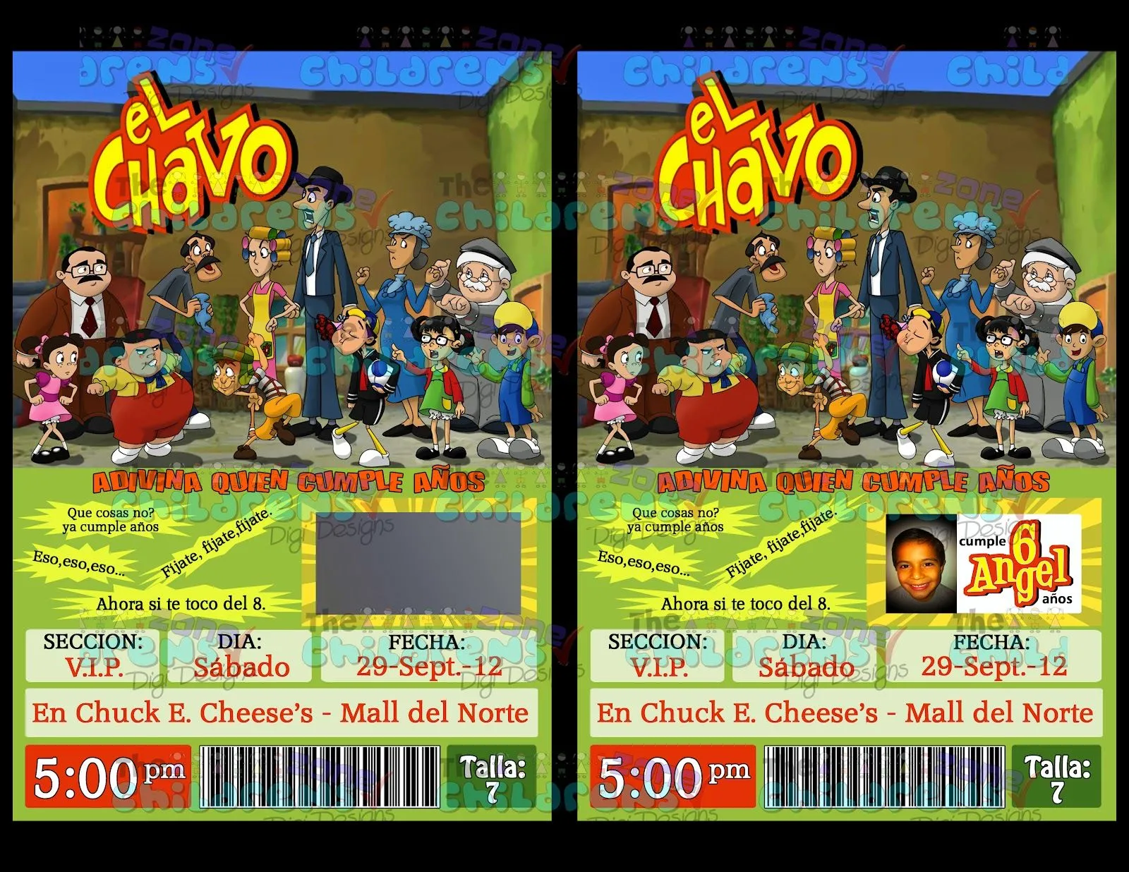 The Childrens Zone Digi Designs: Pedido El Chavo del 8 The Childrens Zone Digi Designs: Pedido El Chavo del 8