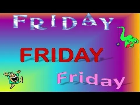 The Days Of The Week Song For Children, Dias De La Semana en ... The Days Of The Week Song For Children, Dias De La Semana en ...