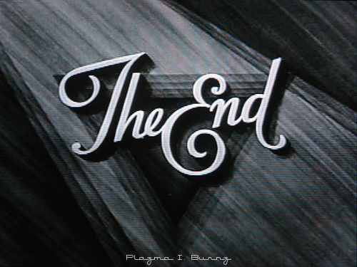 The end gif animado - Imagui