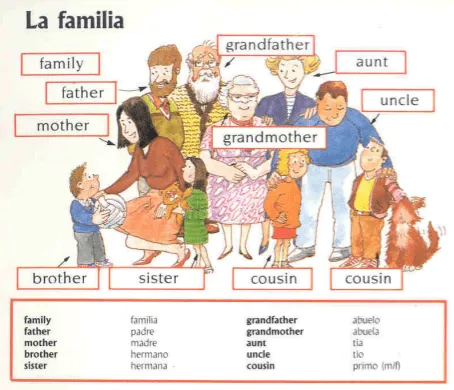 THE FAMILY FAMILIA | Aprende Ingles Kids