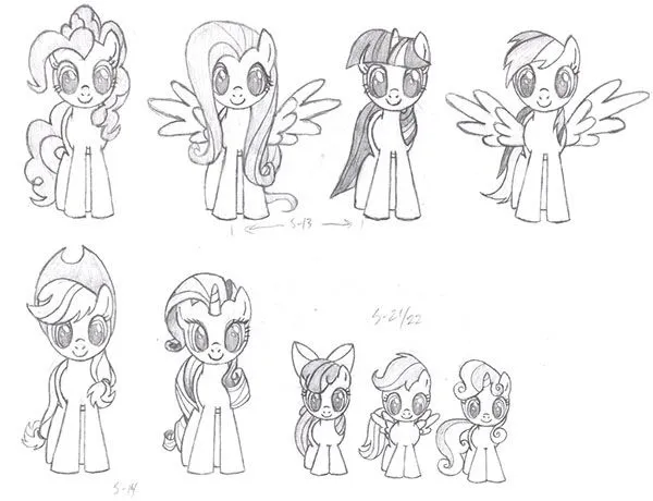 The Geek Professor » How I Learned to Draw My Little Pony Art