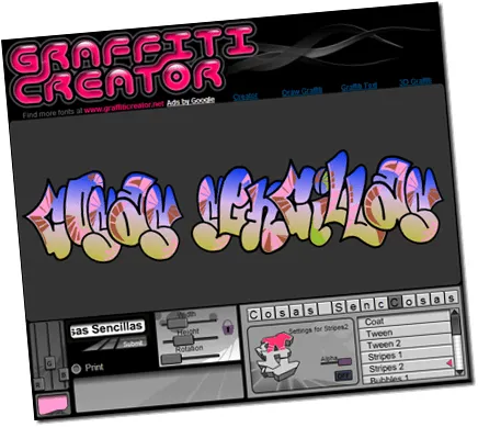 The Graffiti Creator, para generar texto con estilo “graffiti ... The Graffiti Creator, para generar texto con estilo “graffiti ...