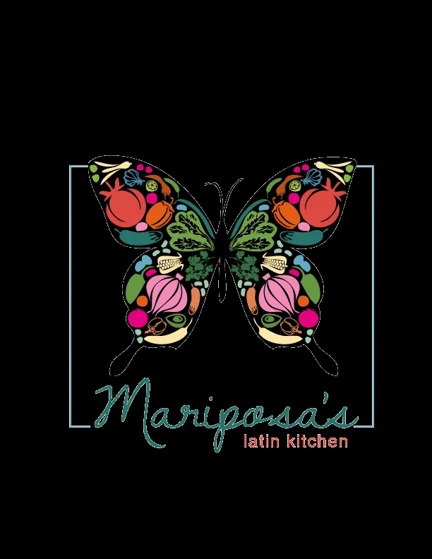 the ink well: Mariposas Latin Kitchen Logo