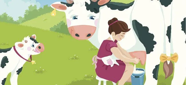 The milkmaid and her pail. Cuentos cortos en inglés The milkmaid and her pail. Cuentos cortos en inglés