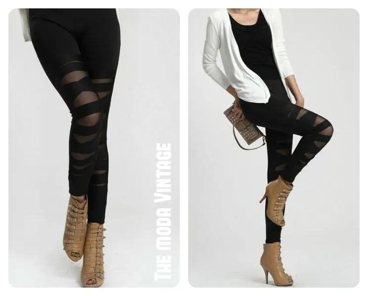 the moda: Ripped Leggins de Importación (Moda Japonesa) the moda: Ripped Leggins de Importación (Moda Japonesa)