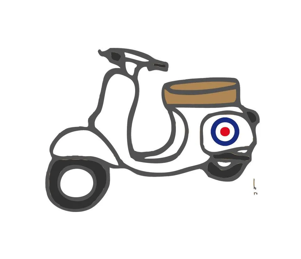 the moped: dibujos transfer digital. la vespa the moped: dibujos transfer digital. la vespa