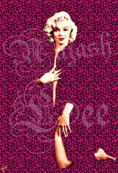 The Perfect Marilyn Monroe: MM Animal Print by Najash Lee