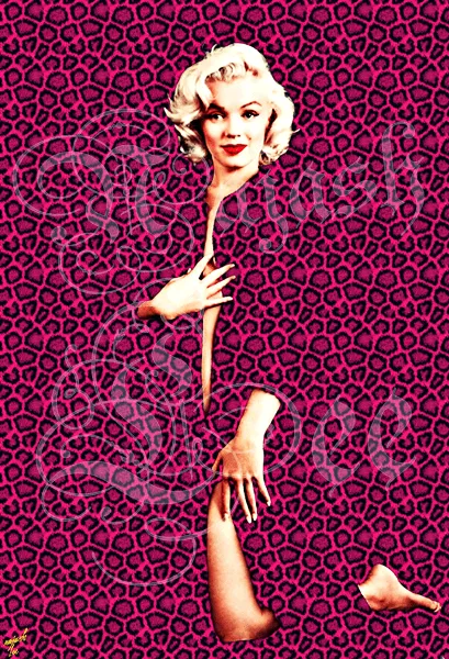 The Perfect Marilyn Monroe: MM Animal Print by Najash Lee The Perfect Marilyn Monroe: MM Animal Print by Najash Lee