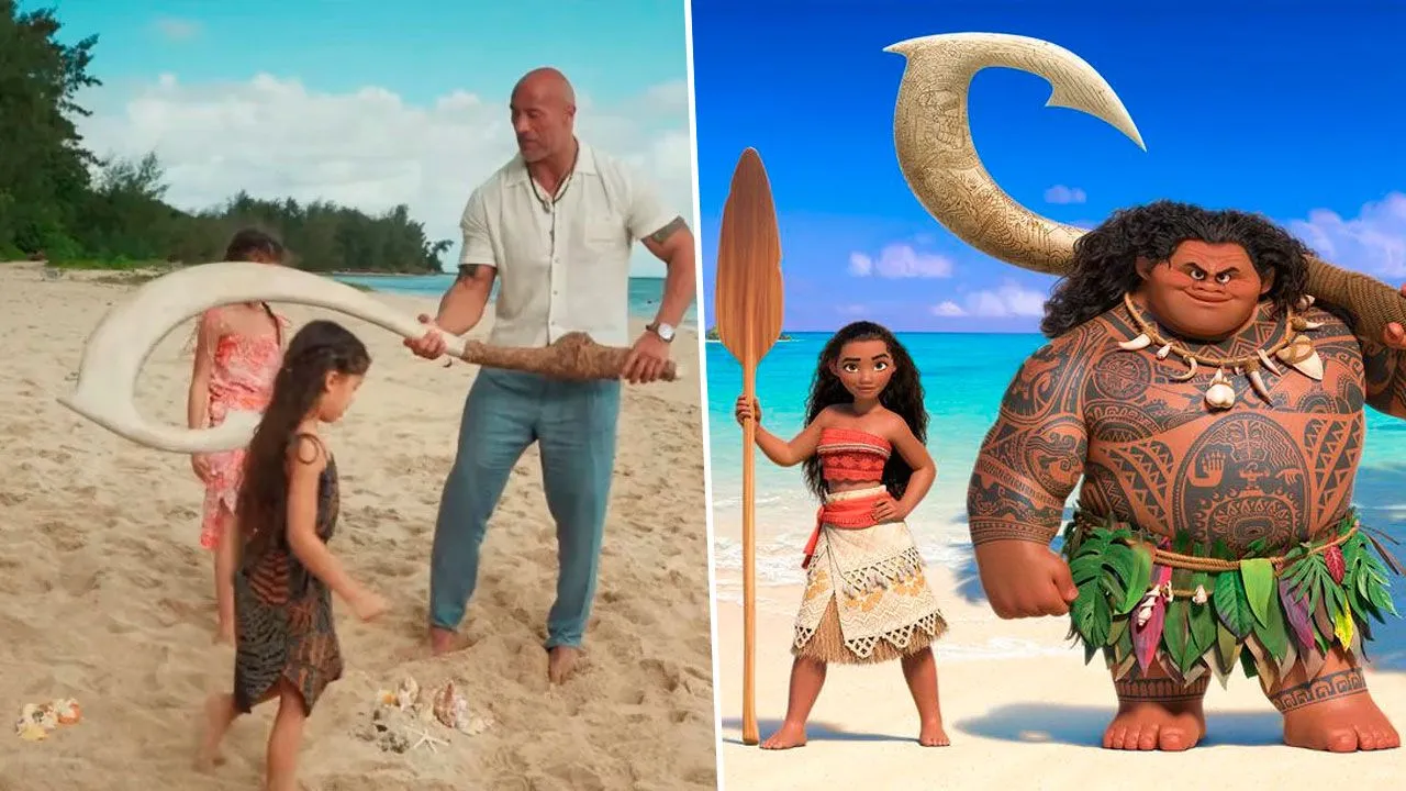 The Rock anuncia live-action de Moana pero ¿volverá como Maui?