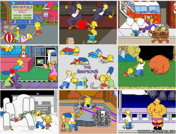 The Simpsons Arcade [PC] [Clasico] [MEGA] [8Mb] - Identi